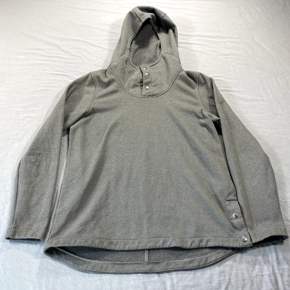 The North‎ Face Sweatshirt Womens Medium Gray Hoodie Lightweight Outdoor Ladies